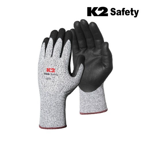 K2 세이프티 CUT5 NBR 장갑 (블랙) 최가도매몰 사업자를 위한 도매몰 | 안전화 산업안전용품 도매